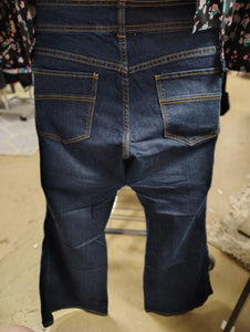 Old Navy flare dark wash jeans size 18