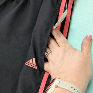 SzXL Adidas Black/Pink Track Pants