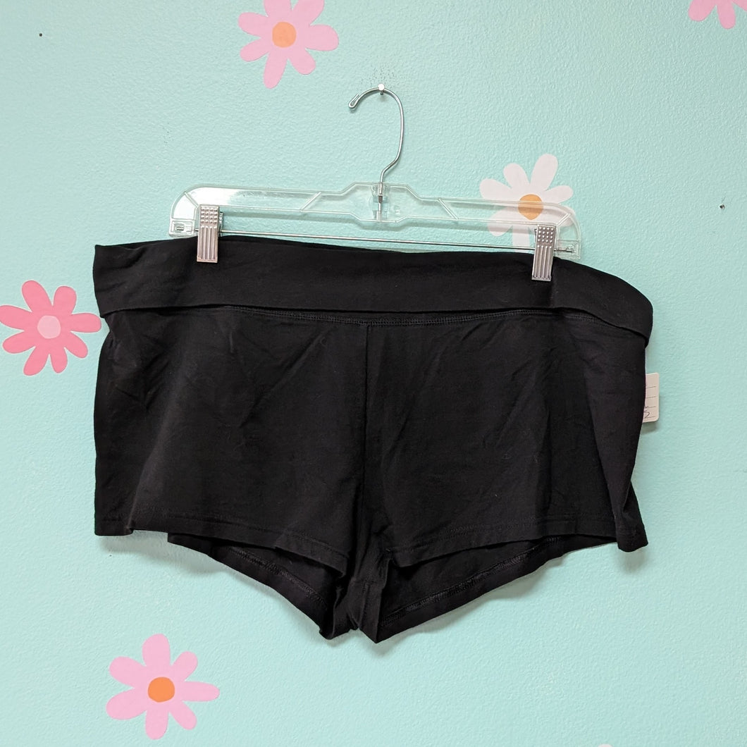 SzXXL Aerie Black Short Court Shorts