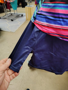 Swimsuits for All navy blue swim skirt size 24