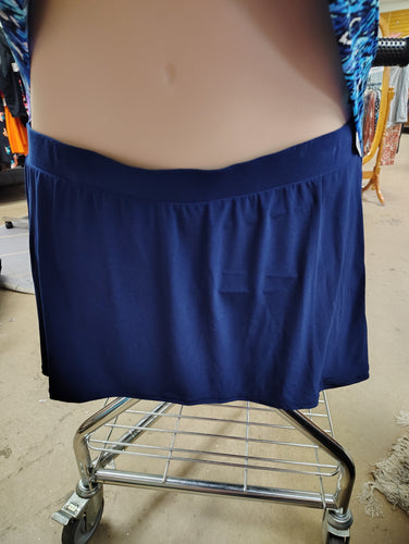 Sonnet Shores NWT navy blue swim skirt size 16