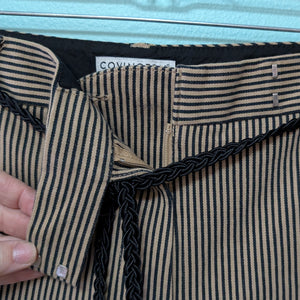 Sz16 Covington Tan Engineer Stripe Bermuda Shorts NWT
