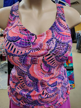 Load image into Gallery viewer, Croft &amp; Barrow butterfly print tankini swim top size 22W