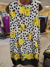 Load image into Gallery viewer, Alyx polka dot and floral sheath dress size 24w