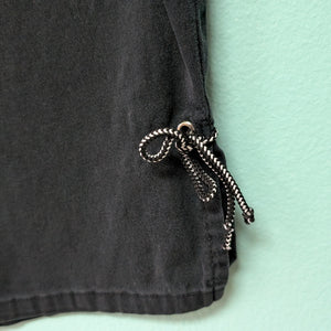 Sz20W Liz & Me Black Pull on Capri
