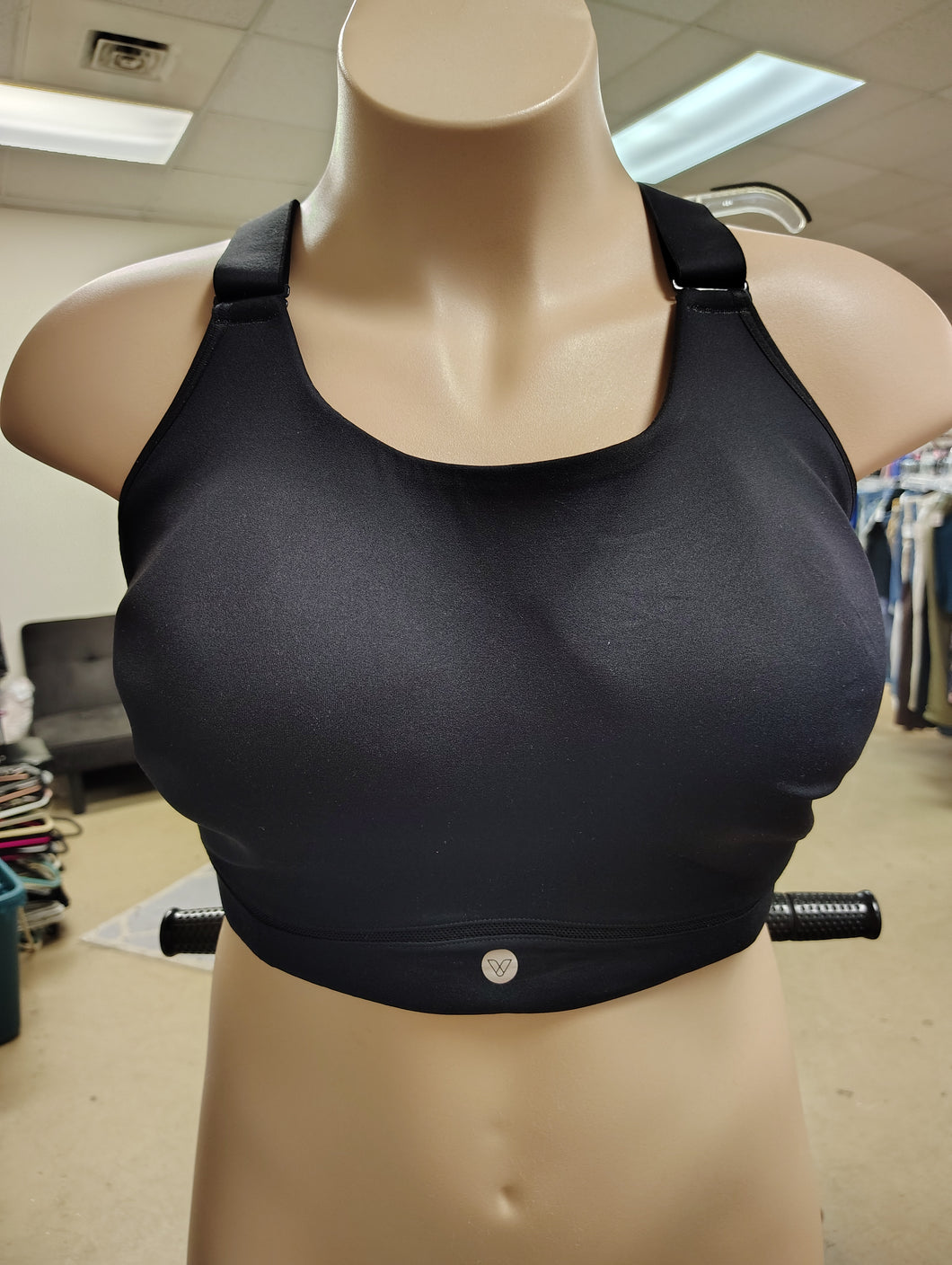 sz42H Livi Active Black Sports Bra