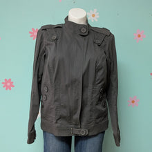 Load image into Gallery viewer, Sz2X Torrid Grey Military Jacket