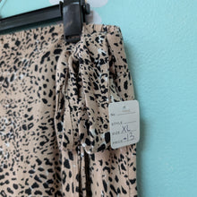 Load image into Gallery viewer, SzXL Maurice&#39;s Tan Animal Print Wrap Skirt