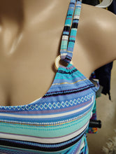 Load image into Gallery viewer, Croft &amp; Barrow striped tankini swim top size 22W