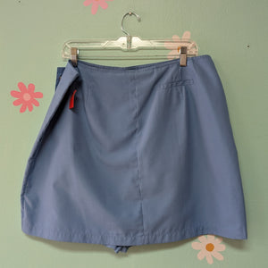 Sz16W IZOD Light Blue Skort