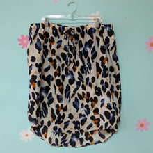 Load image into Gallery viewer, Sz2X Blue Animal Print Skirt