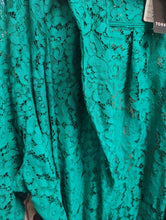Load image into Gallery viewer, sz5X Torrid green lace duster jacket NWT size 5x