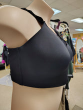 Load image into Gallery viewer, Torrid Active black sports bra zip front 46B