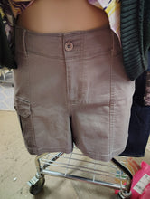 Load image into Gallery viewer, Market &amp; Spruce gray cargo twill shorts size 20w