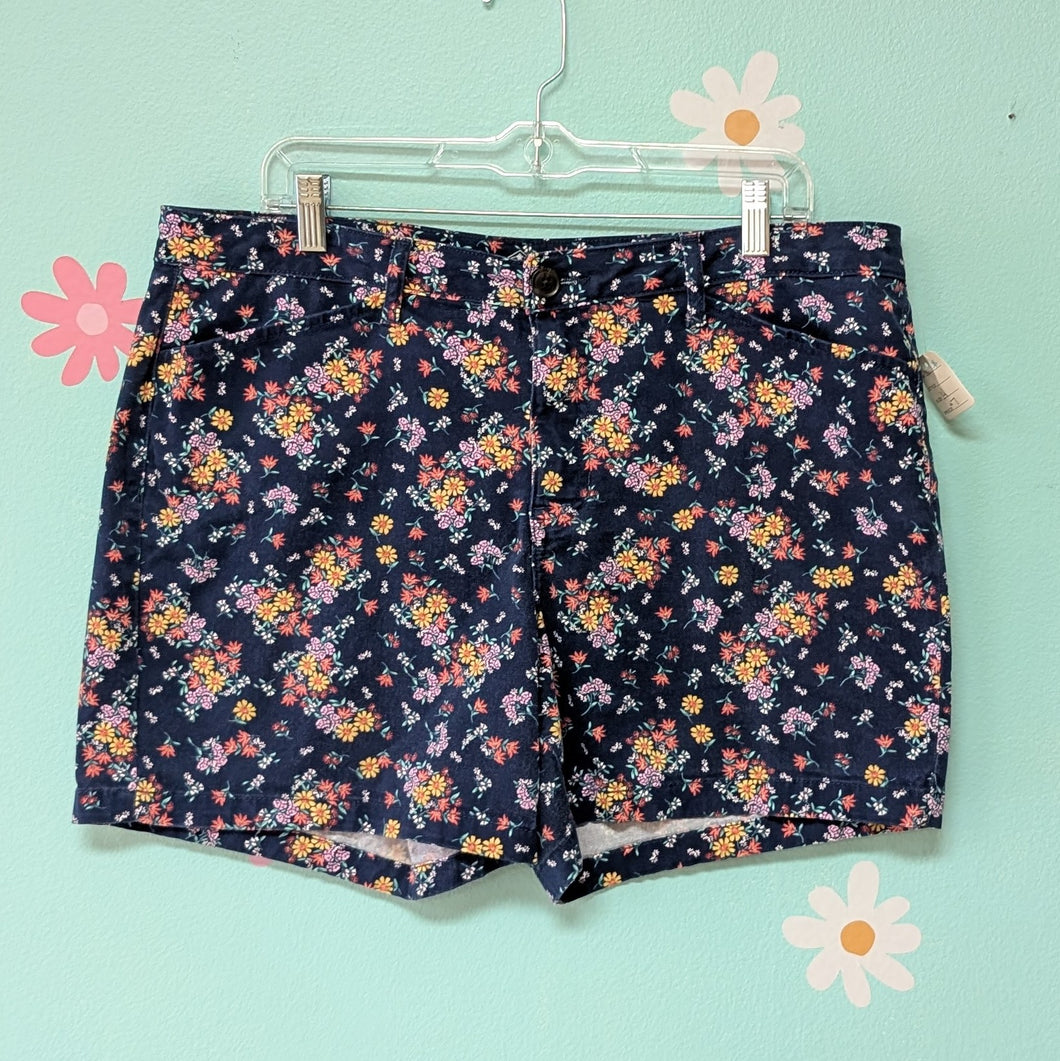 Sz14 St John's Bay Floral Shorts