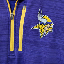 Load image into Gallery viewer, SzXXL NFL Vikings 1/4 Zip Pullover