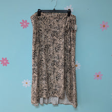 Load image into Gallery viewer, SzXL Maurice&#39;s Tan Animal Print Wrap Skirt