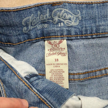 Load image into Gallery viewer, Sz18 Faded Glory Denim Shorts