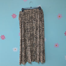 Load image into Gallery viewer, SzXL Maurice&#39;s Tan Animal Print Wrap Skirt