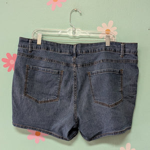 Sz18 Faded Glory Denim Shorts