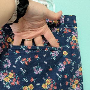 Sz14 St John's Bay Floral Shorts