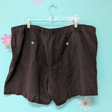 Load image into Gallery viewer, Sz2X Liz Claiborne Brown Linen Style Dhorts