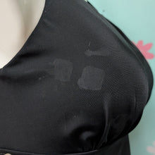 Load image into Gallery viewer, Sz2X D/DD Torrid Black Cross Cross Tankini Top NWT
