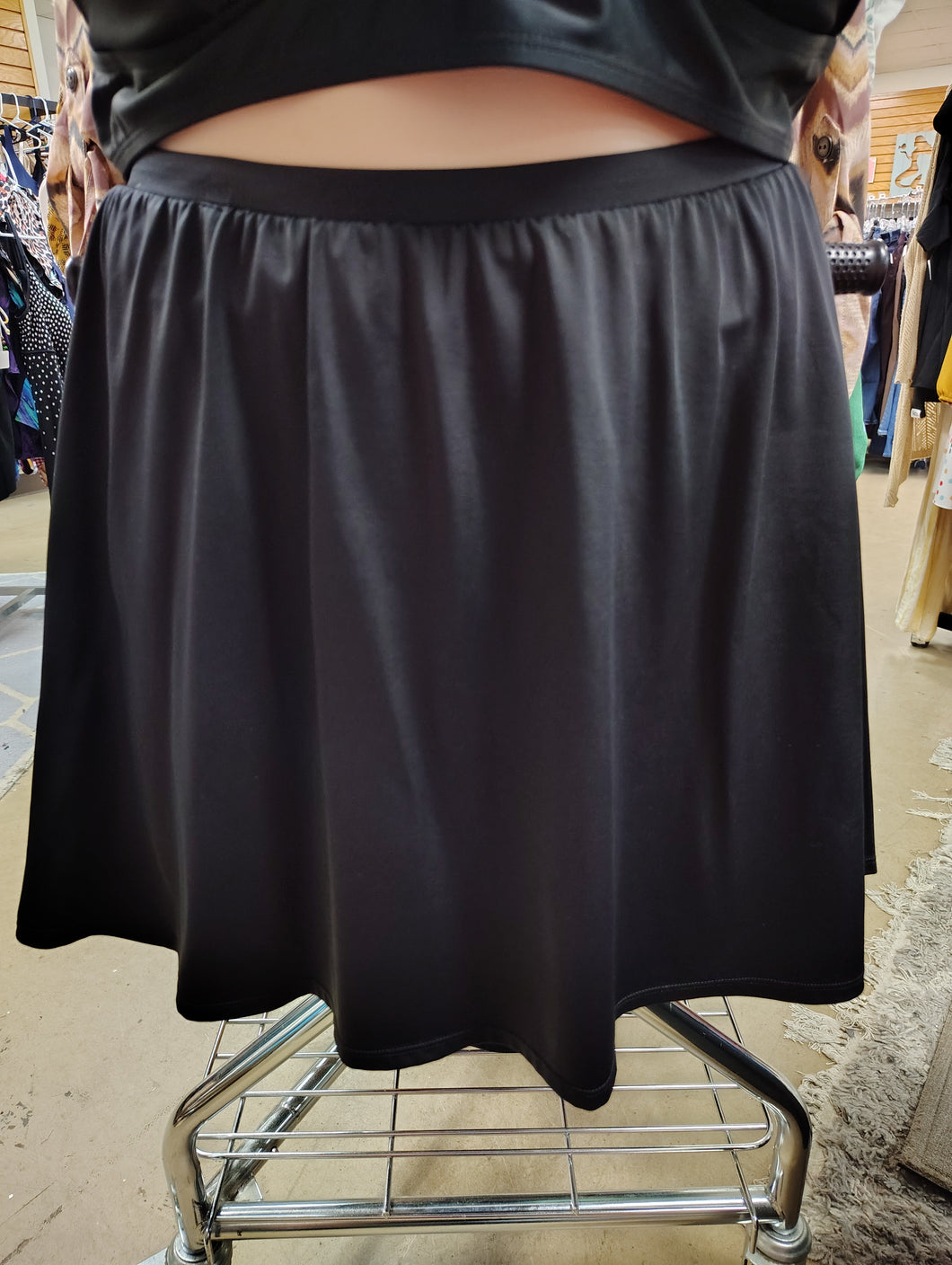 Torrid black swim skirt bottom size 6x