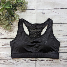 Load image into Gallery viewer, Black Bomber Bra