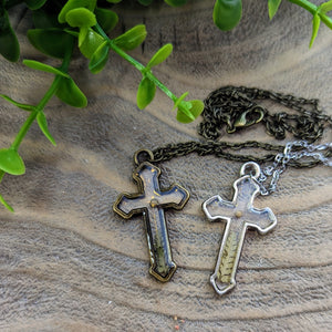 Pointed Cross Necklace